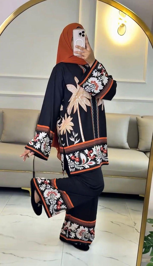 Stylish Heavy Crepe Printed Co-ord Set for All Occasions