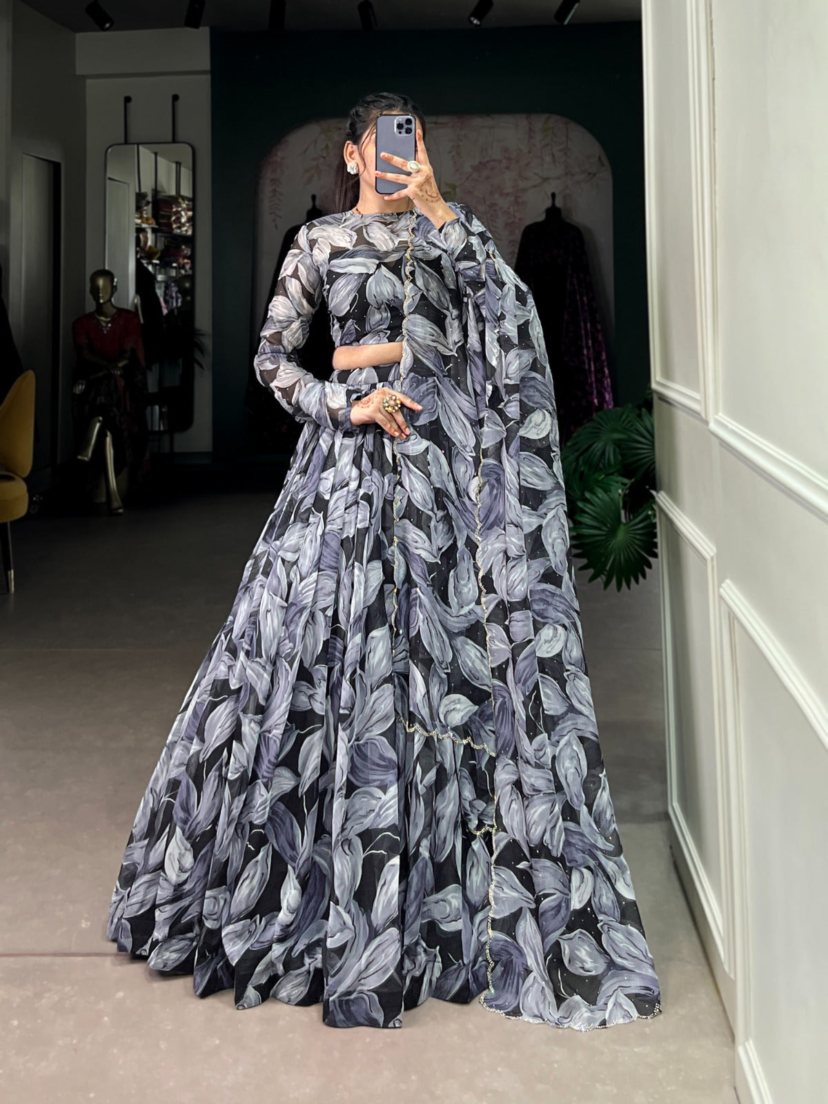 Tabby Silk Printed Lehenga Choli Set for All Occasions