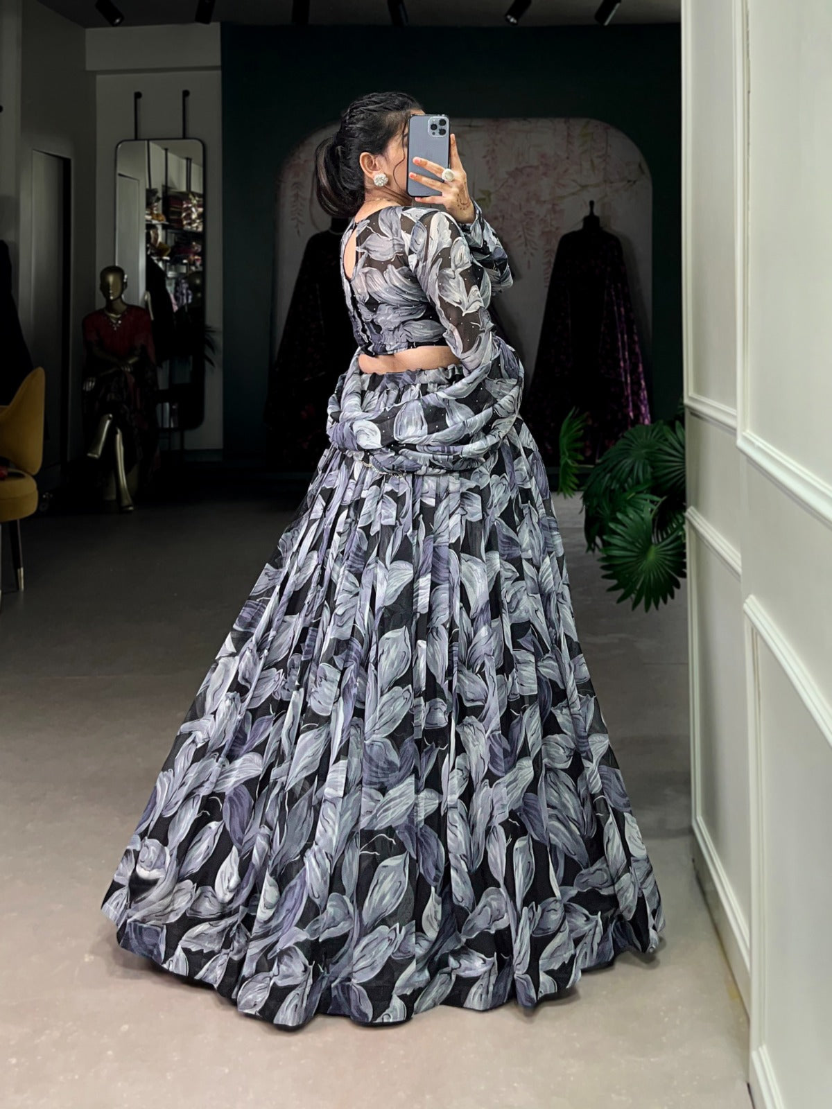 Tabby Silk Printed Lehenga Choli Set for All Occasions