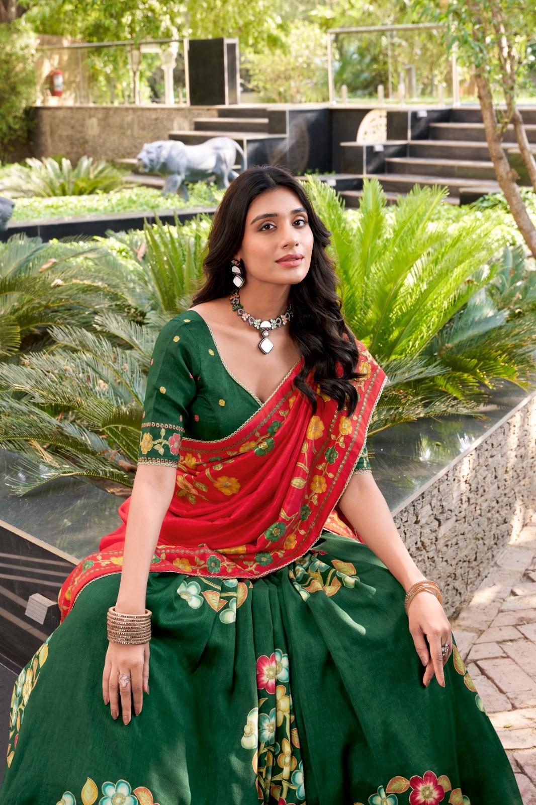 Tasar Silk Lehenga Collection for Women, Events