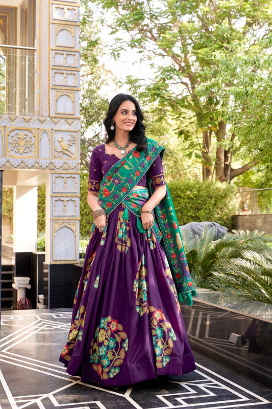 Tasar Silk Lehenga Collection for Women, Events