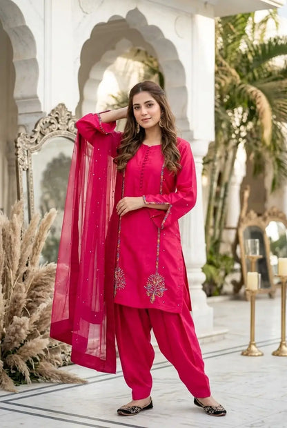 Top Pent Dupatta Set for Women