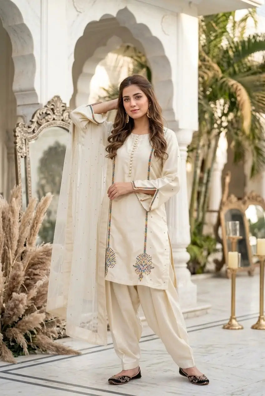 Top Pent Dupatta Set for Women