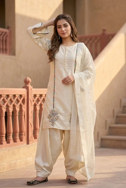 Top Pent Dupatta Set for Women