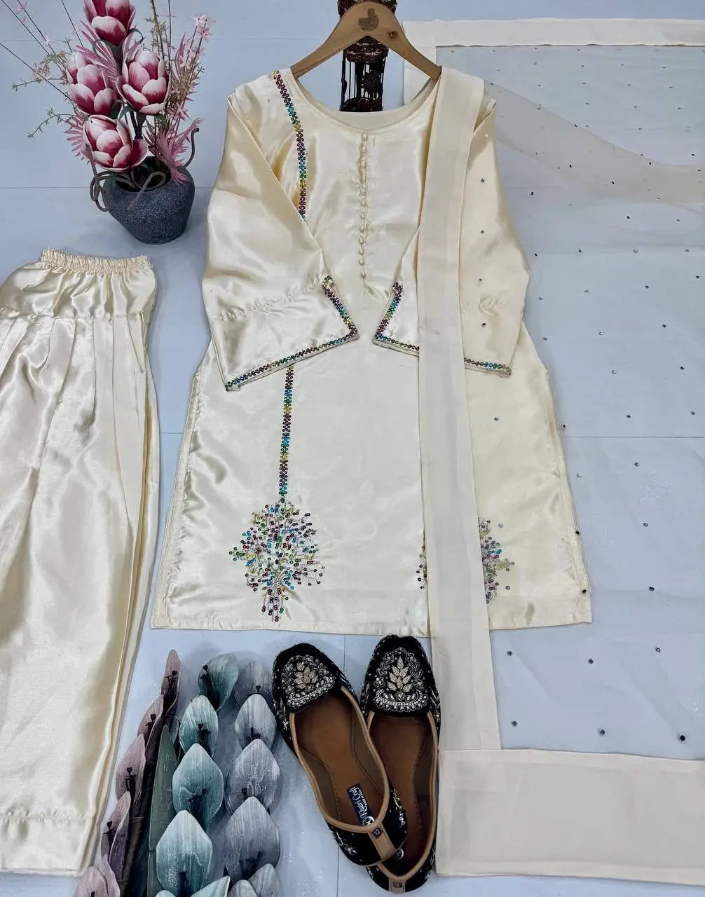 Top Pent Dupatta Set for Women