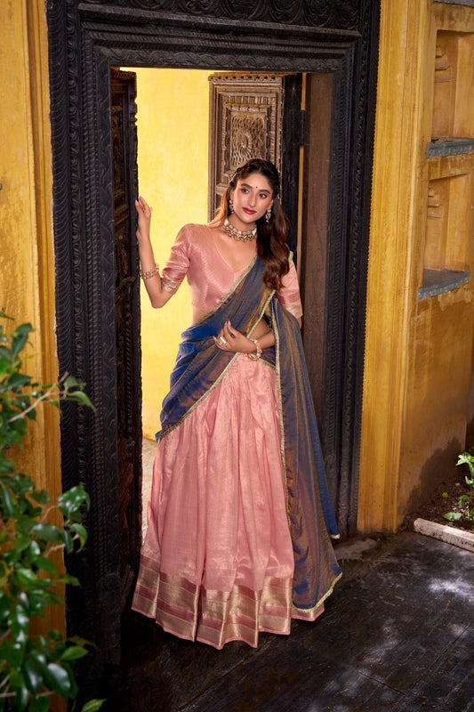 Traditional Silk Party Wear Lehenga Set