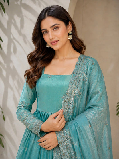 Party Wear Anarkali Gown