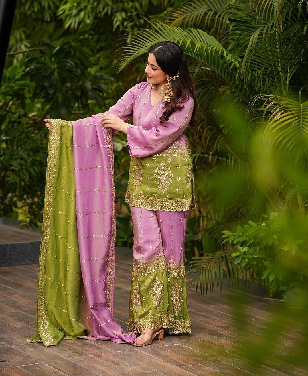 Palazzo Suits Party Wear