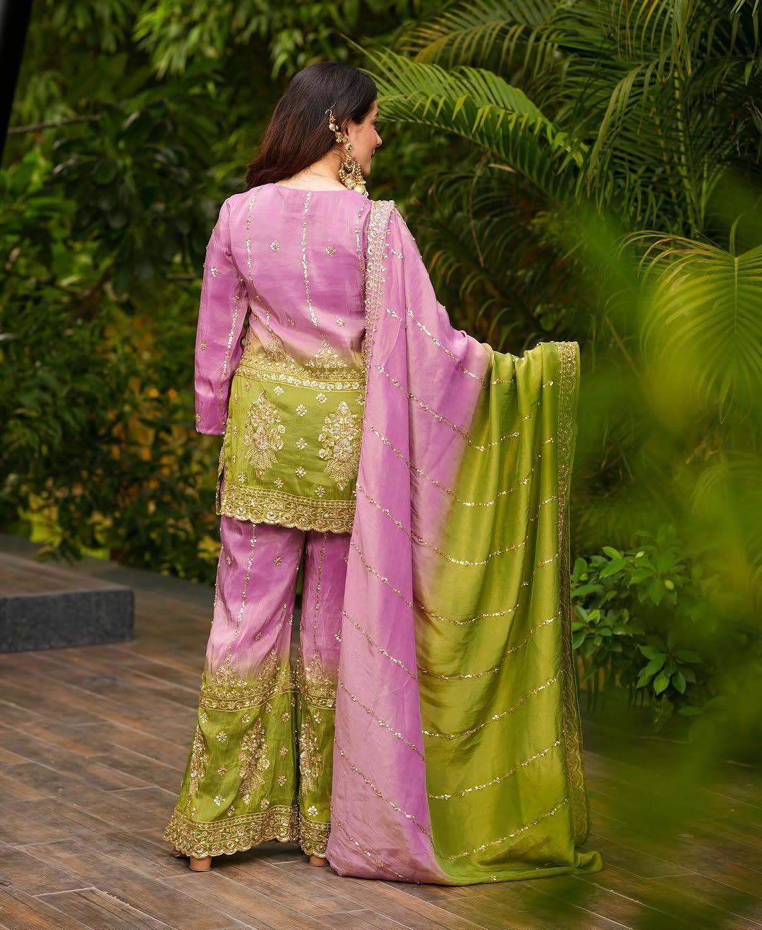 Palazzo Suits Party Wear