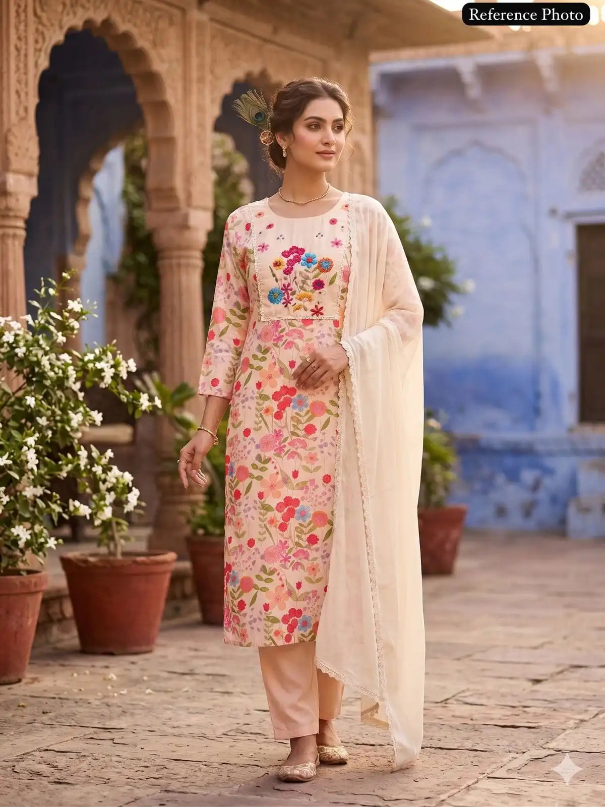 Trendy Kurti Pent Dupatta Set