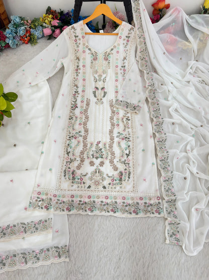Wedding Wear Suit Plazzo Set