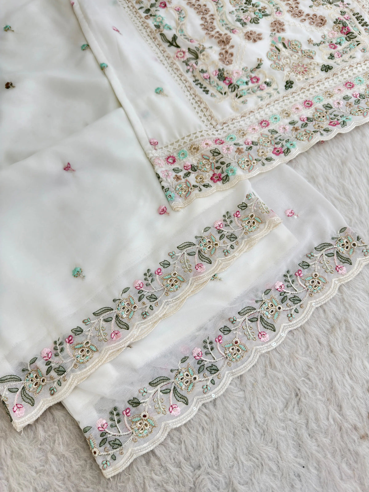 Wedding Wear Suit Plazzo Set