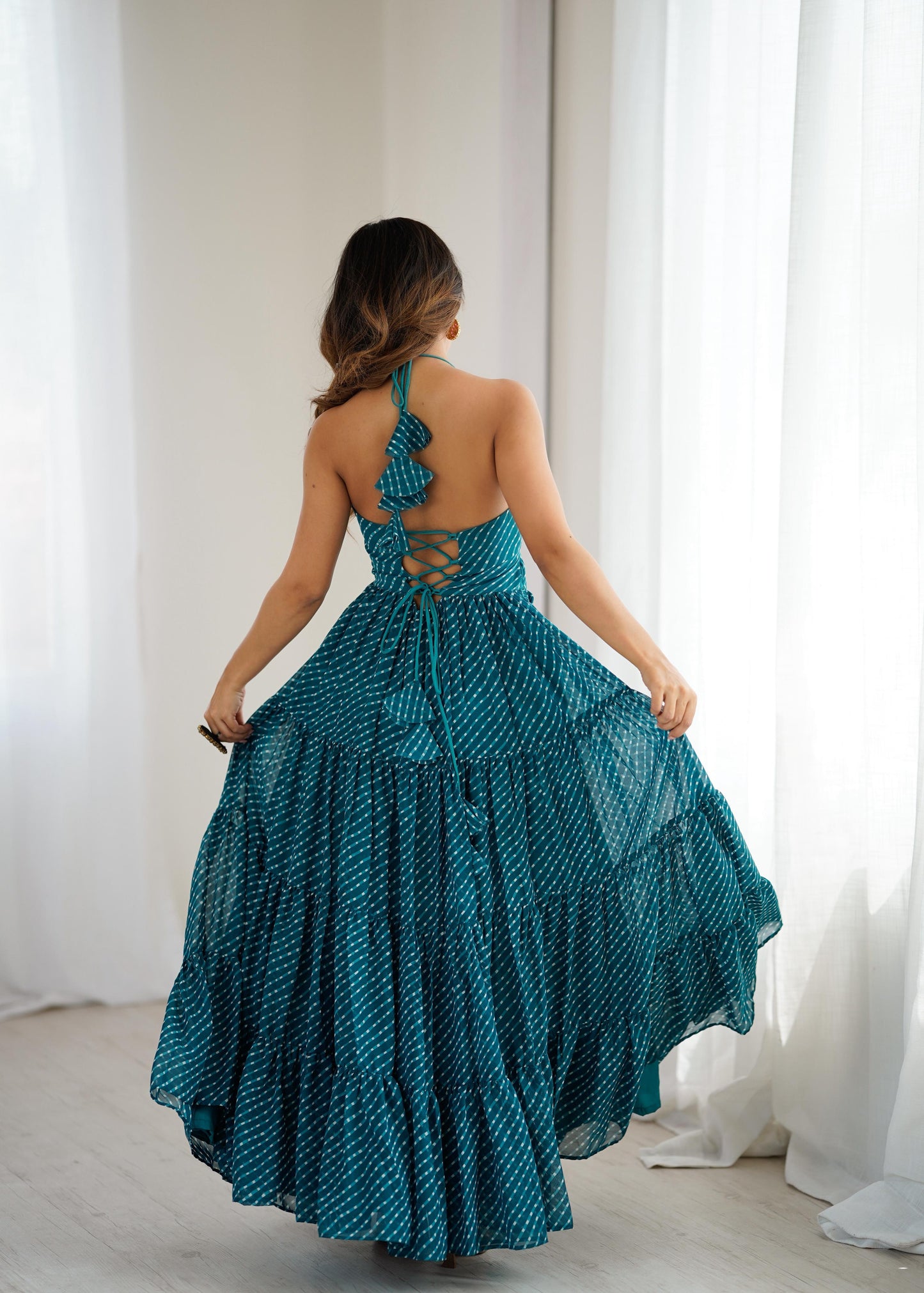 Women's Georgette Gown for Festive Wear